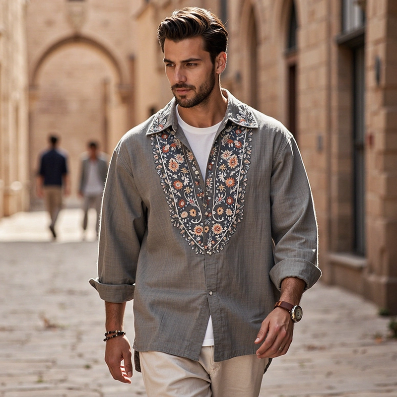 Thoughtfully Designed Shirt in a Timeless Style