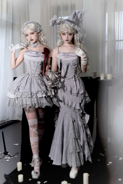 [pre-order] Silver Tone Witch Lolita Set + Silver Tone Y2k Set