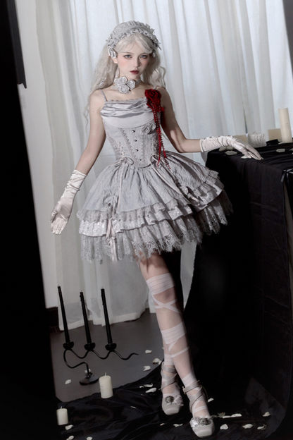 [pre-order] Silver Tone Witch Lolita Set + Silver Tone Y2k Set