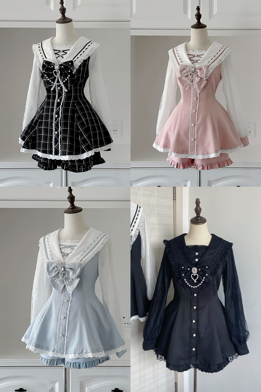 Jirai Sweetheart Peplum Top + Shorts