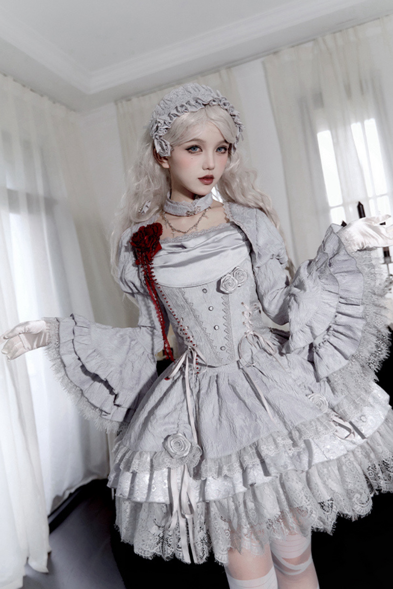 [pre-order] Silver Tone Witch Lolita Set + Silver Tone Y2k Set