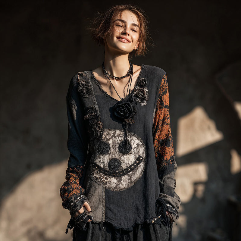 Subtly Elegant T-Shirt with a Refined Vintage Look