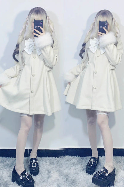 Classic Vintage Coat with a Flattering Fit