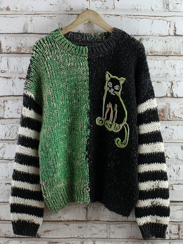 Finely Styled Sweater with a Classic Vintage Look