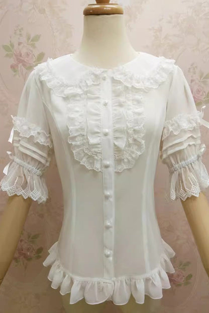 Vintage Inspired Blouse with a Contemporary Edge
