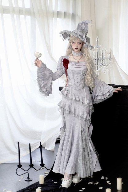 [pre-order] Silver Tone Witch Lolita Set + Silver Tone Y2k Set