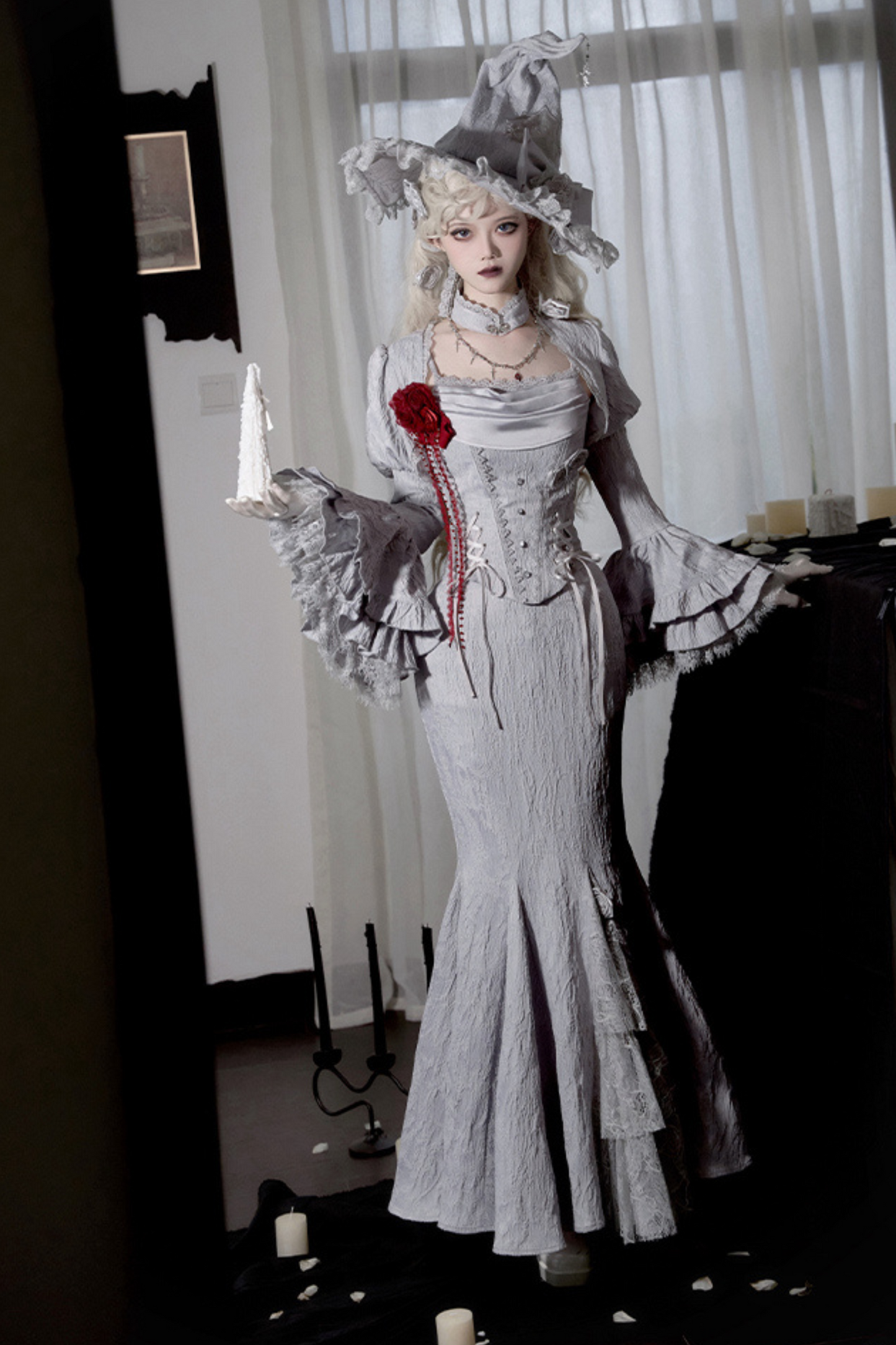 [pre-order] Silver Tone Witch Lolita Set + Silver Tone Y2k Set