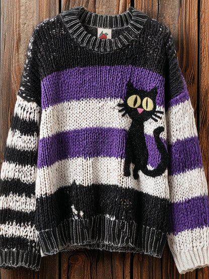 Vintage Inspired Sweater with a Contemporary Edge