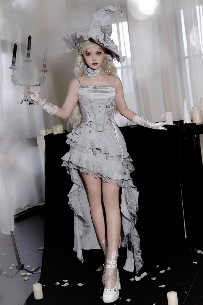 [pre-order] Silver Tone Witch Lolita Set + Silver Tone Y2k Set