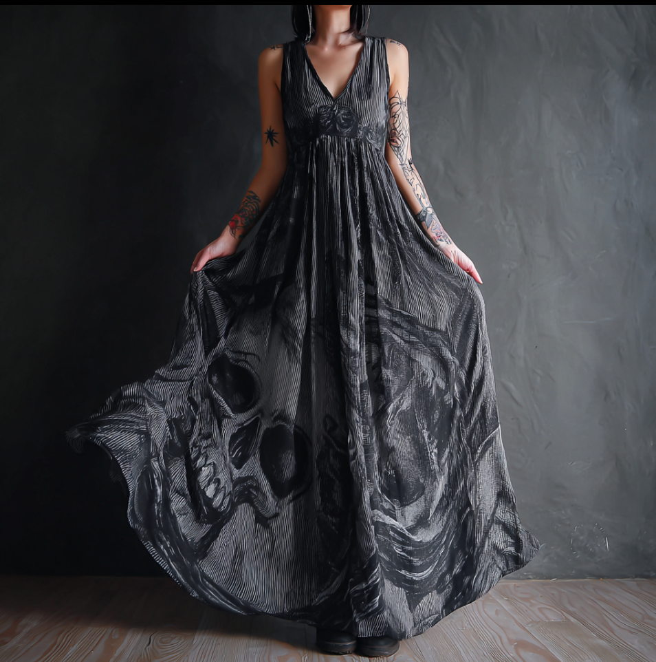 Subtly Elegant Dress with a Refined Vintage Look