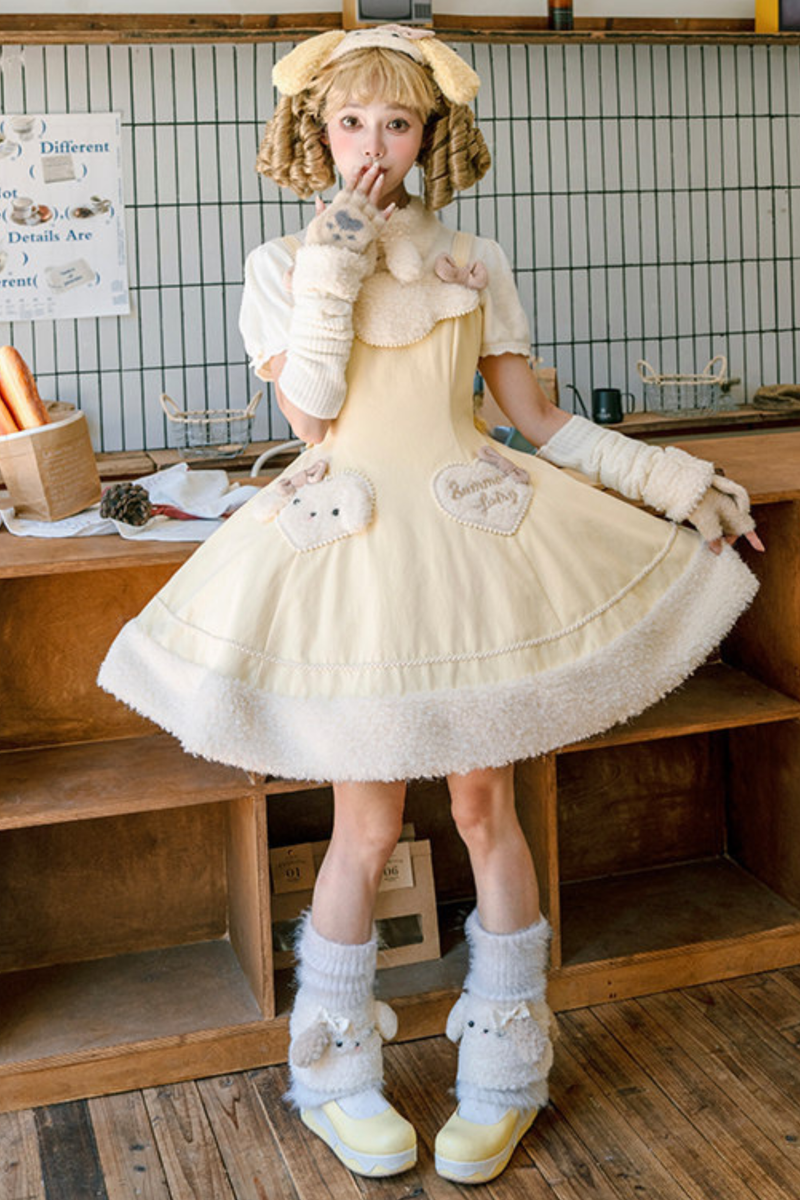 Ribbon Cut-out Lolita Dress