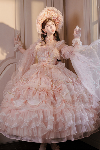 Sweet Tea Party Long Lolita Dress