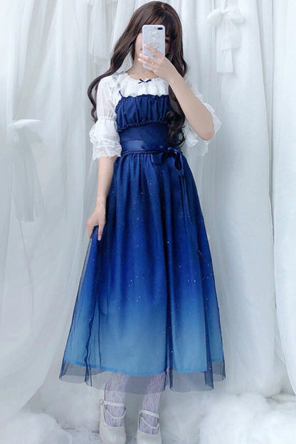 Fairy Lolita Starry Sky Dress Set