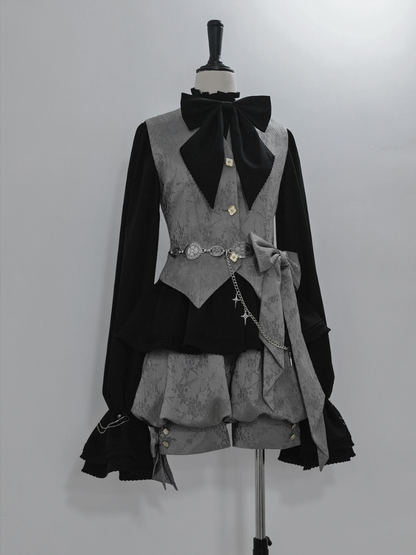 Sweet Cool Rabbit Retro Prince Lolita