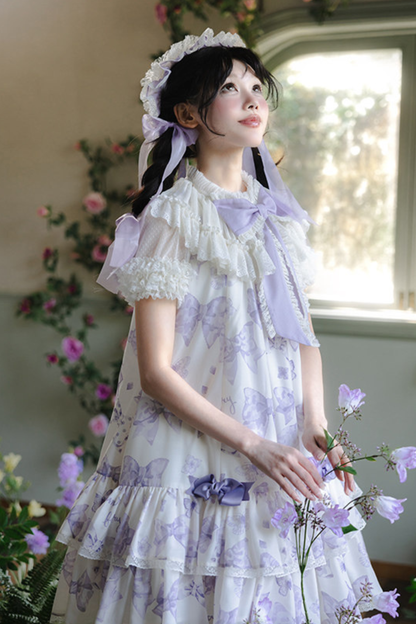 Evergarden Lolita Dress + Shirt + Cardigan