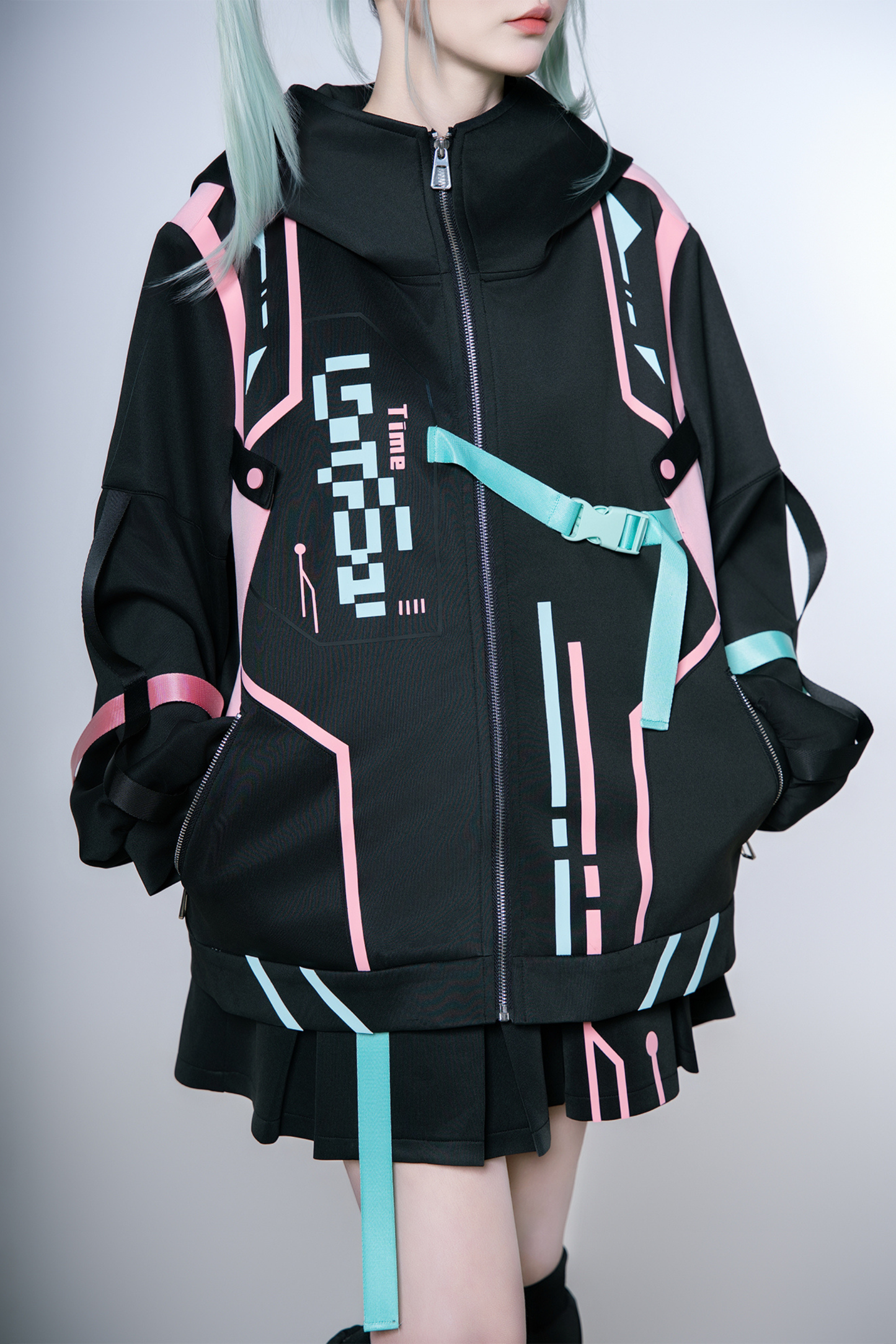Overload Anime Girl Jacket + Skirt + Leg Cover