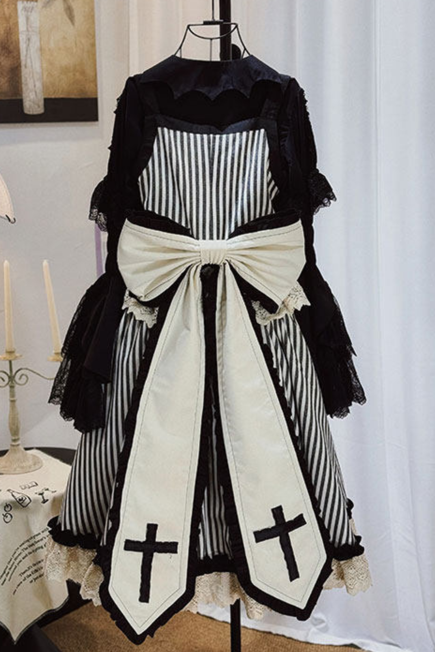 [pre-order Deadline: April 27] Striped Gothic Vest + Shirt + Pants + Skirt + Tail + Accessories