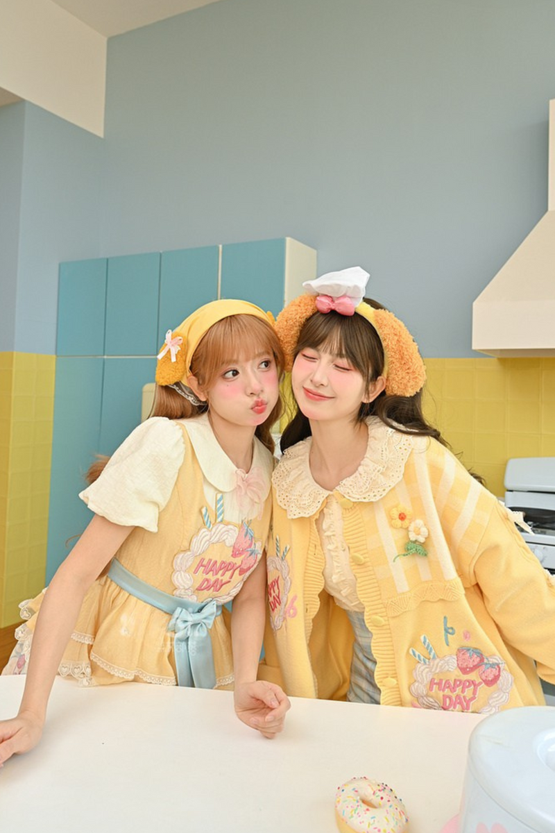 [pre-order] Daily Ribbon Tiered Doll Light Lolita Dress