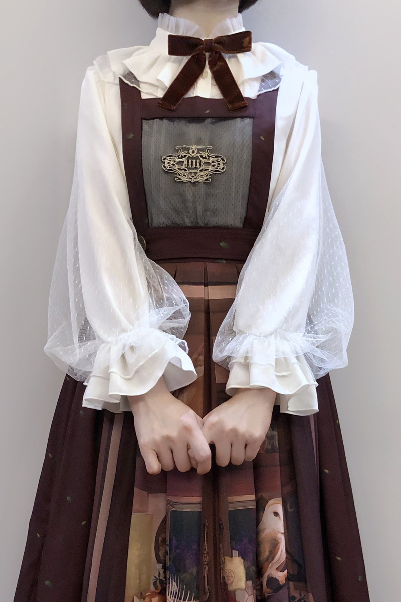 Lantern Sleeve Blouse