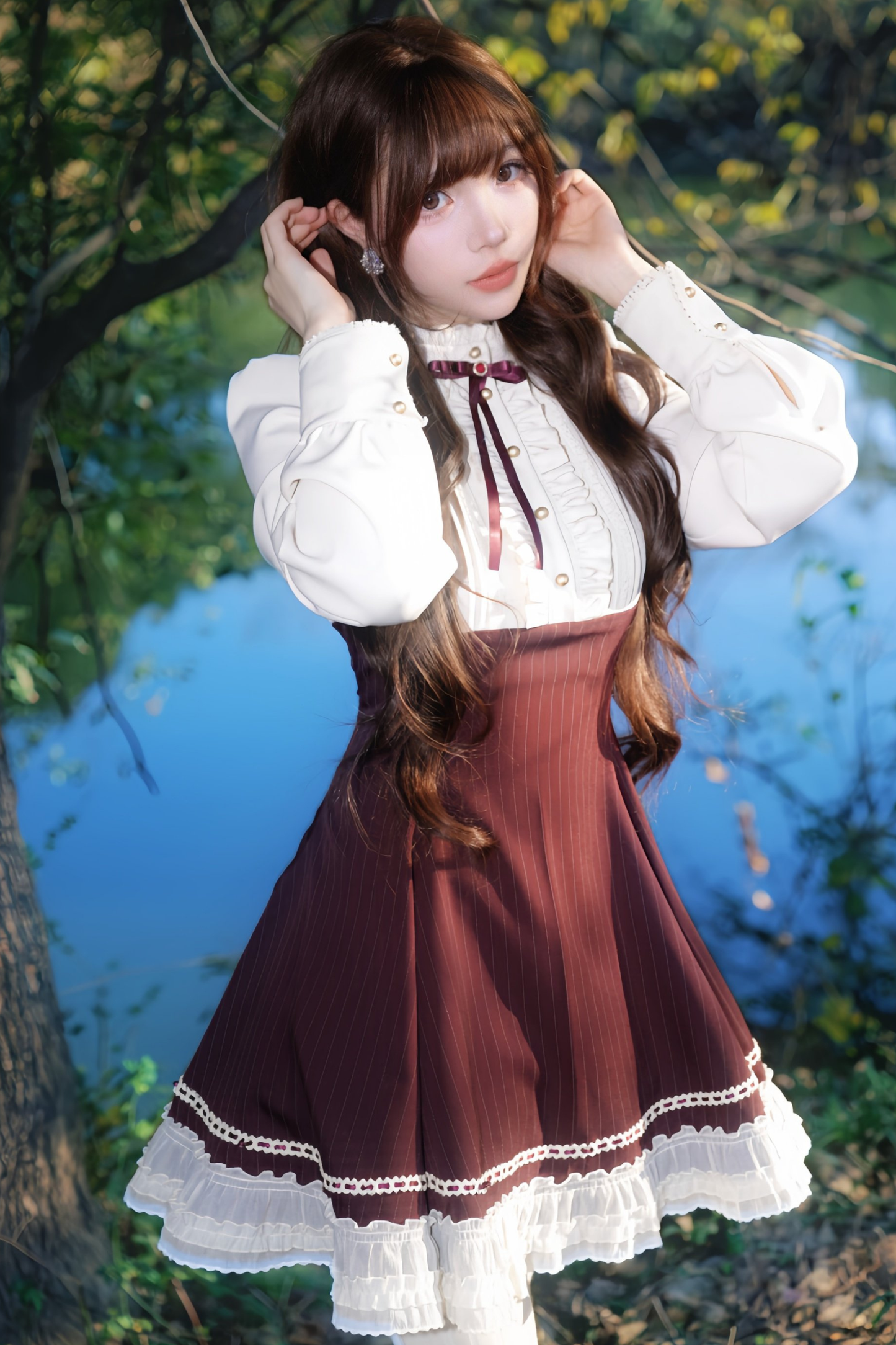 French Retro Girly Dress