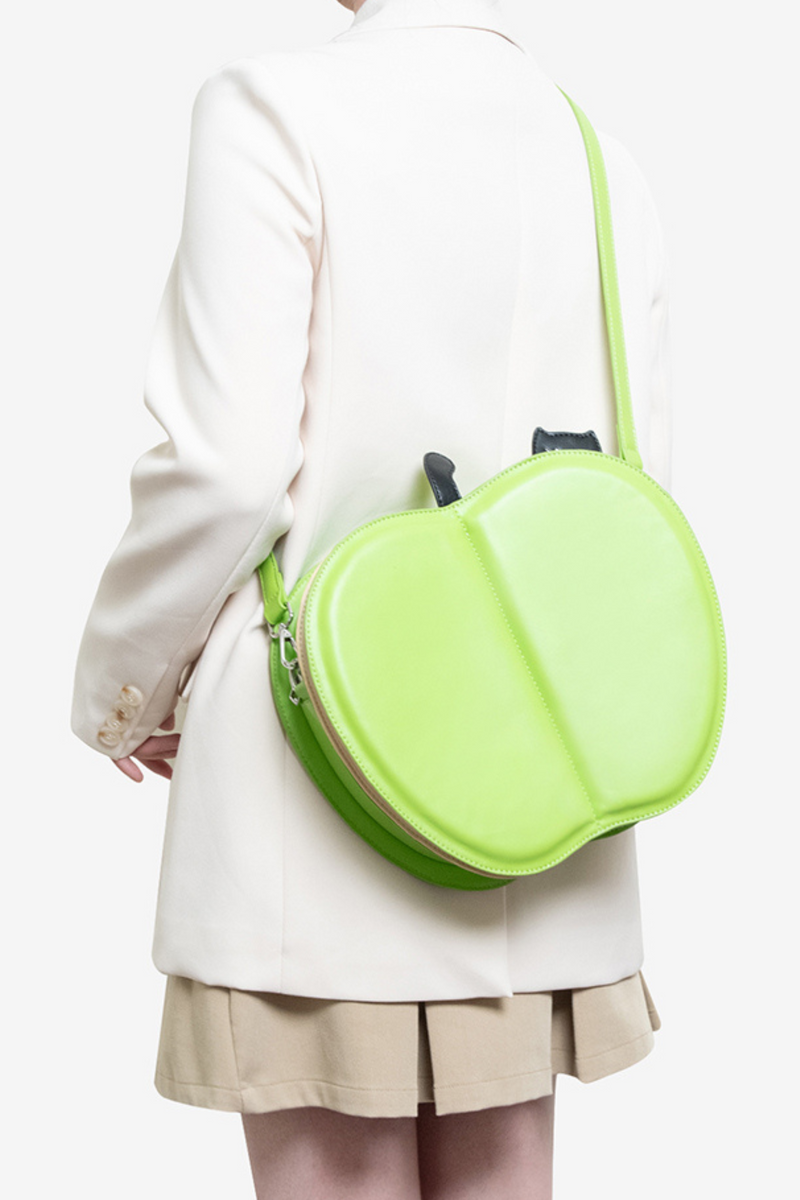 Flip Apple Shoulder Bag