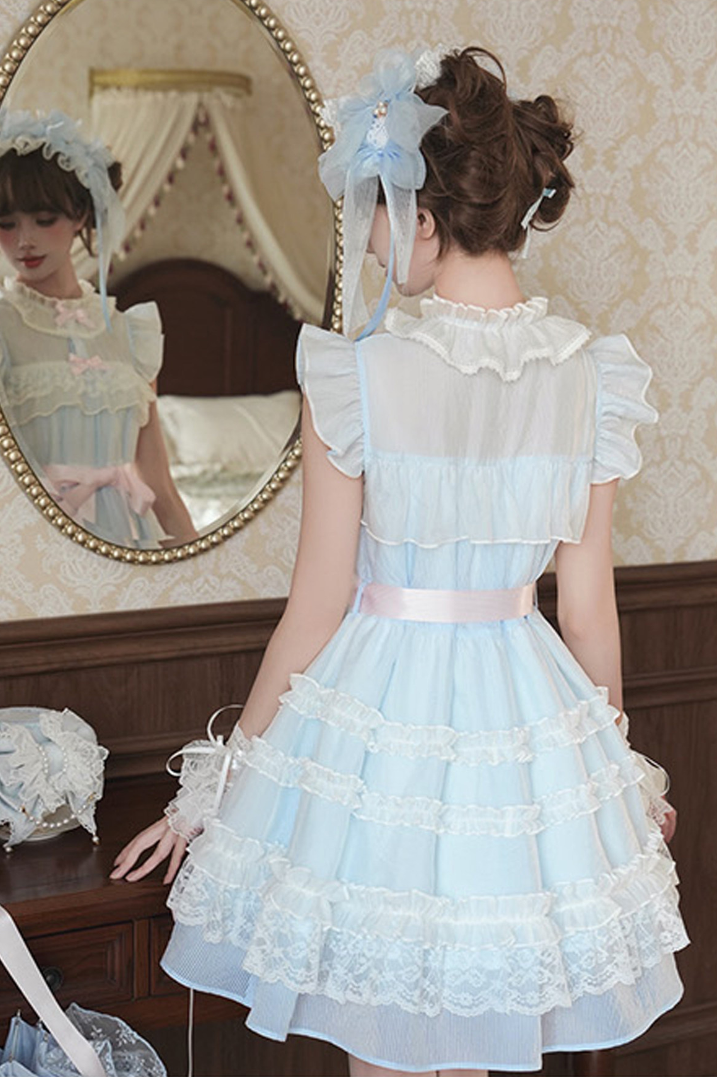 Ribbon Bow Princess Lolita Dress