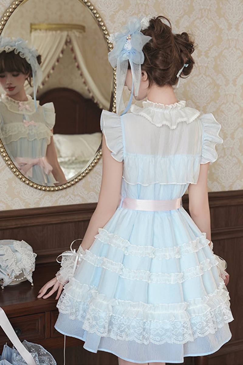 Ribbon Bow Princess Lolita Dress
