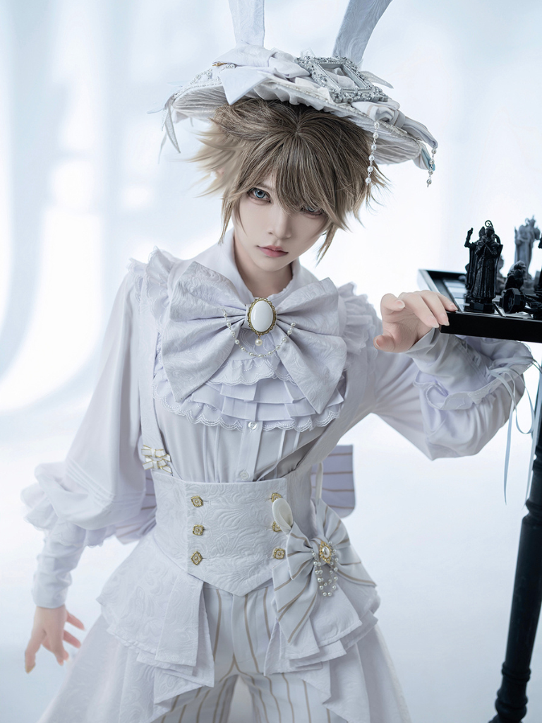 White Moon Rabbit Prince Set