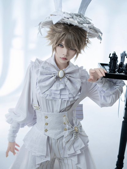 White Moon Rabbit Prince Set