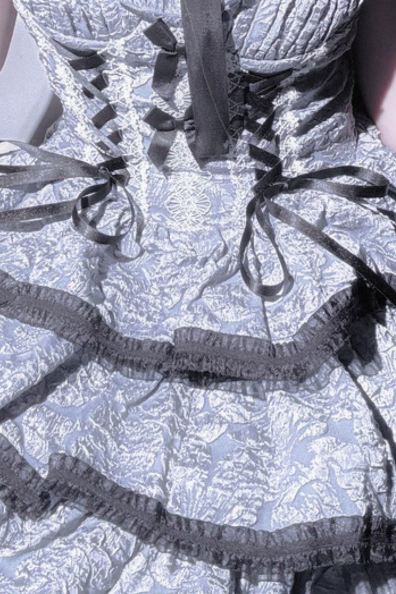 [pre-order] Medea Gothic Girly Ruffle Lolita Dress