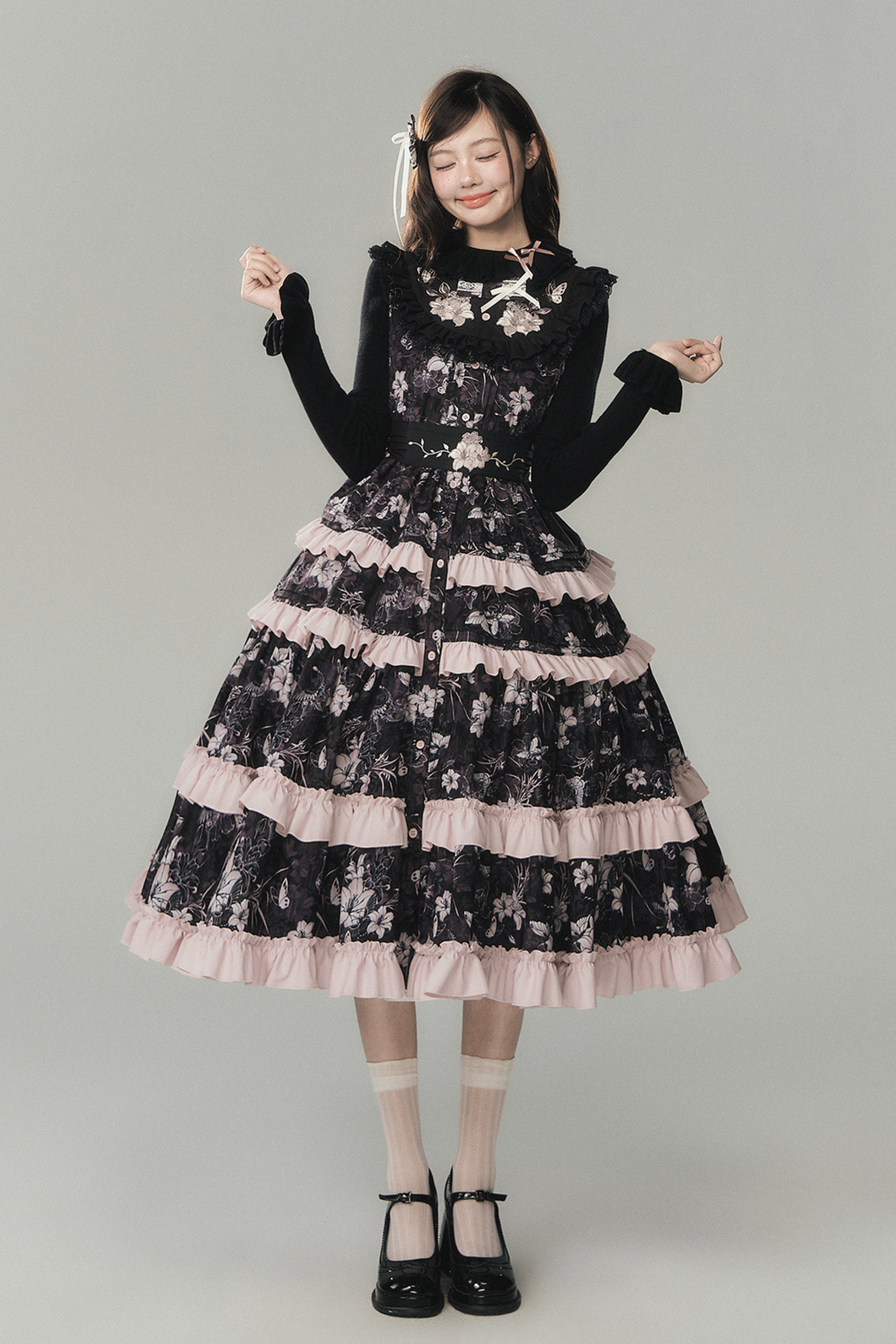 Lolita Vest Dress + Top + Belt