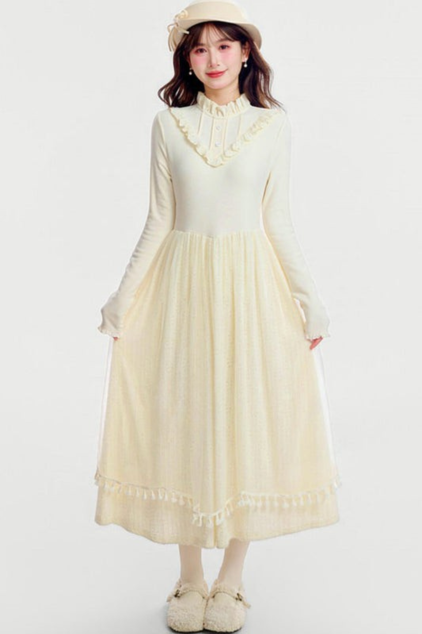 Mori Girl Winter Dress
