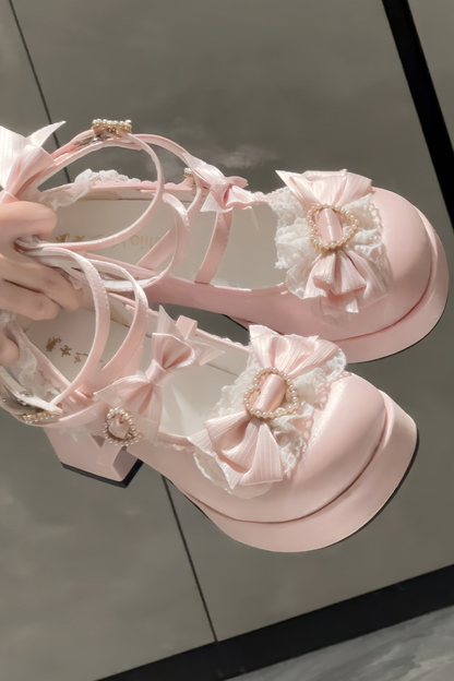 Ribbon Lolita Heels