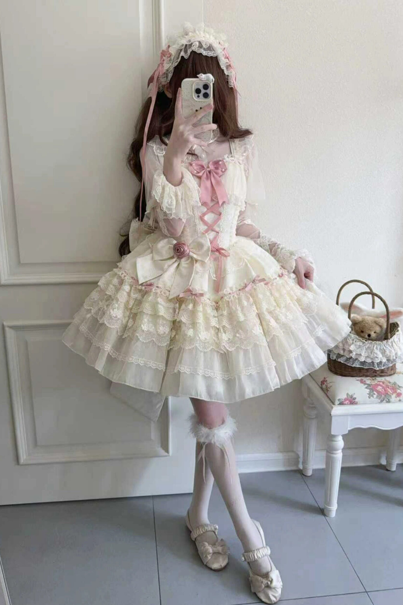 Princess Sweet Lolita Dress + Tail