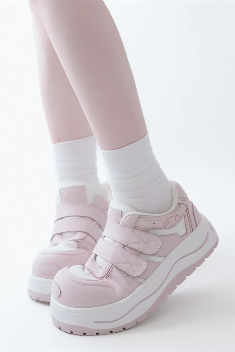 Sweet Girly Platform Sneakers
