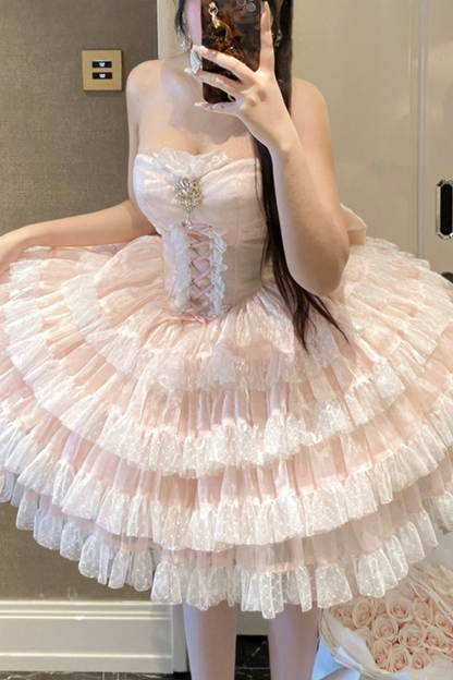 [pre-order] Romantic Ruffled Lolita Dress