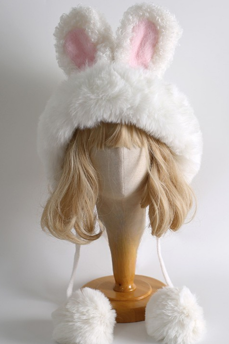 Faux Sweet Bunny Ear Hat