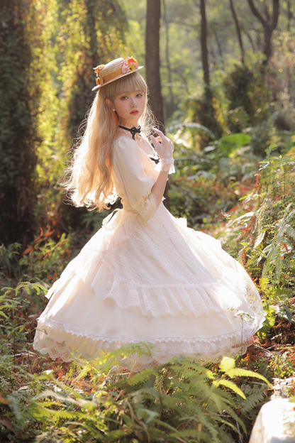 Retro Lace Classic Lolita Dress