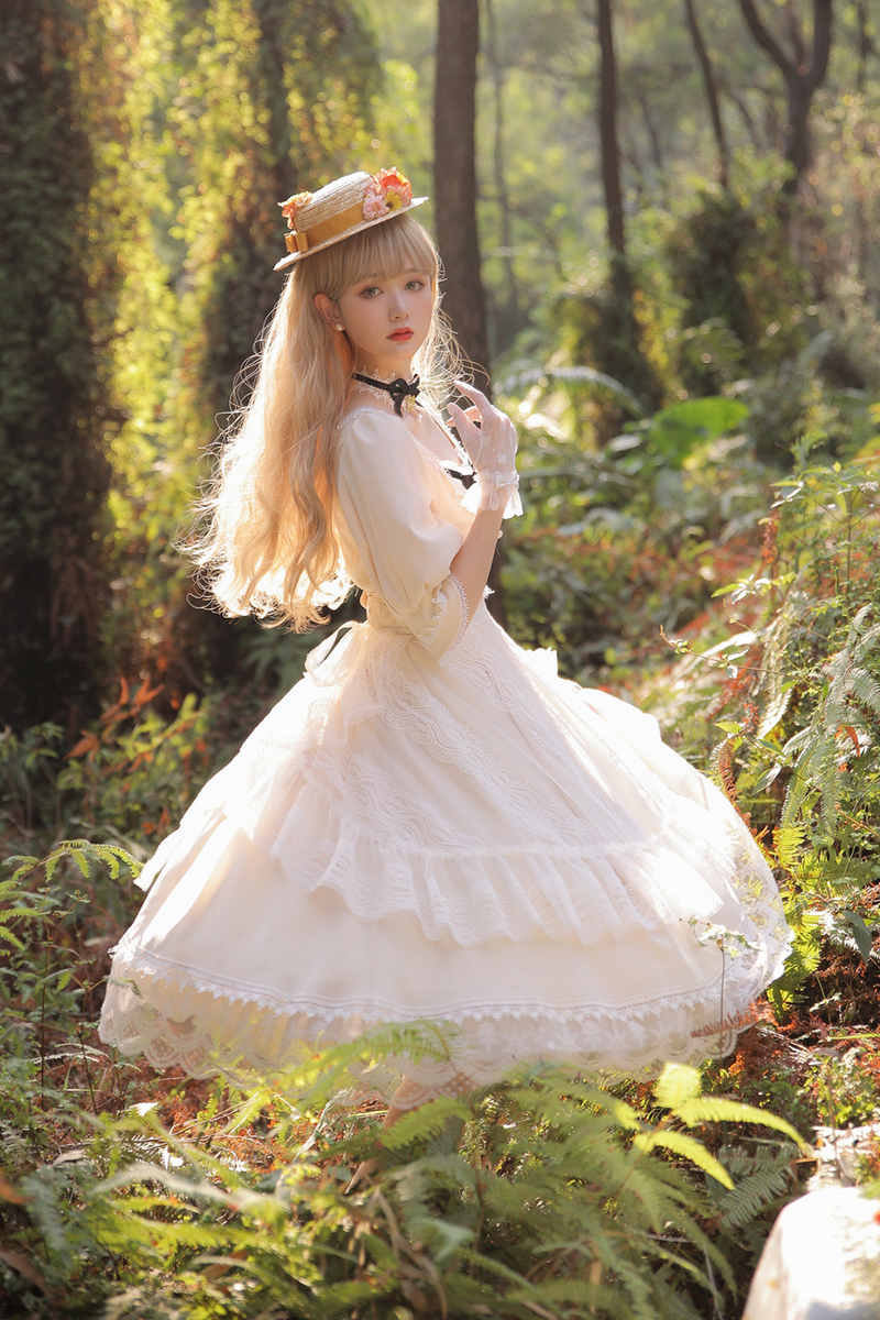 Retro Lace Classic Lolita Dress