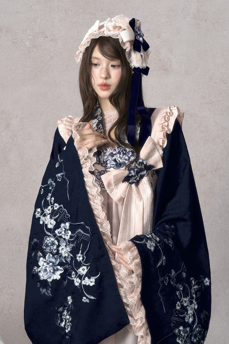 Sweet Chinese-style Cape Jacket