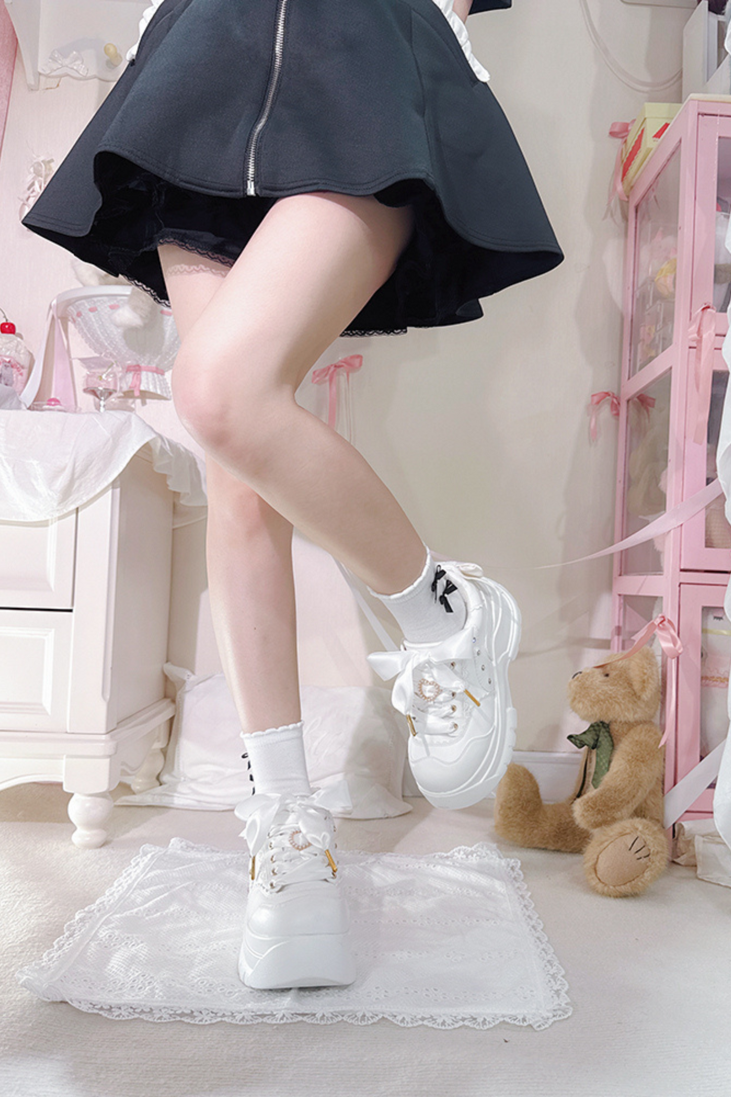 Heart Bubble Muffin Shoes