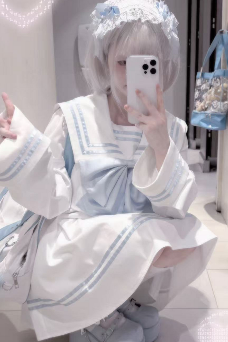Sailor Subculture Dress + Large Bow