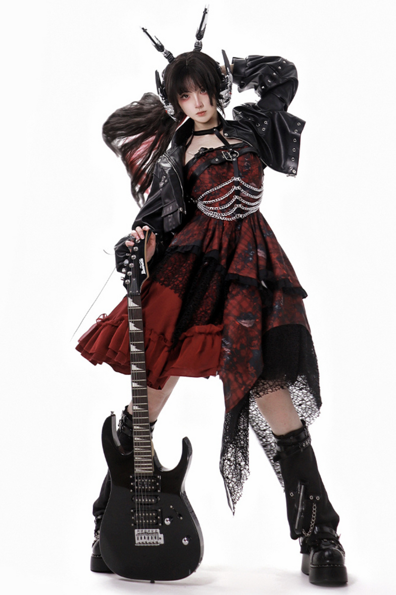 Subculture Dark Gothic Handsome Set