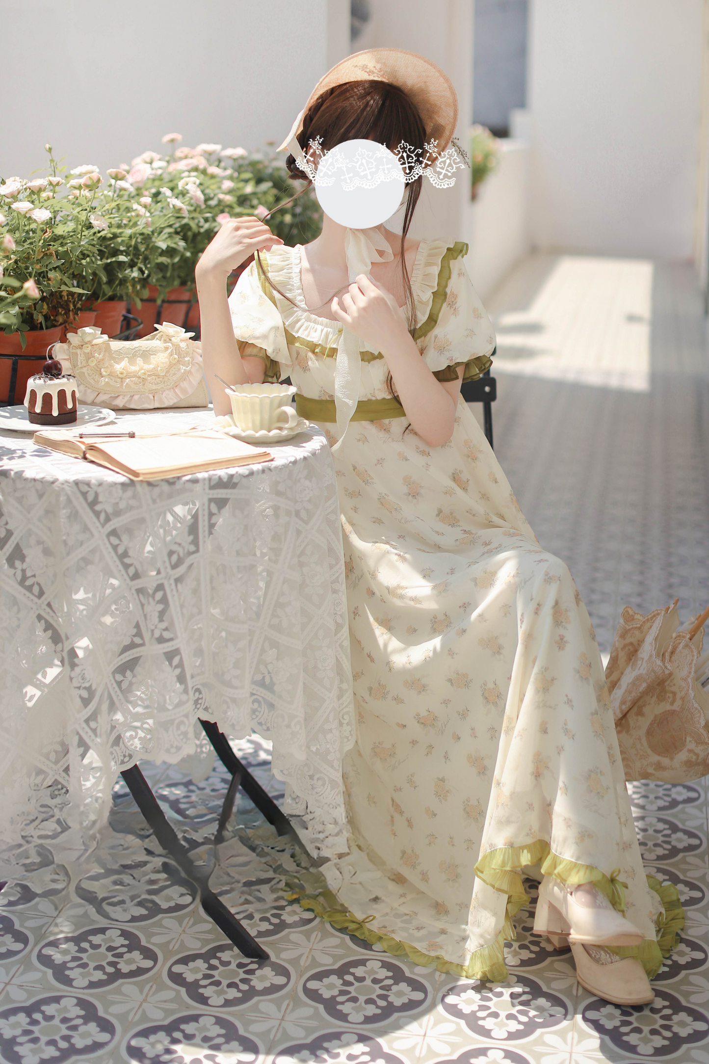 [pre-order] Flower Retro Doll Dress
