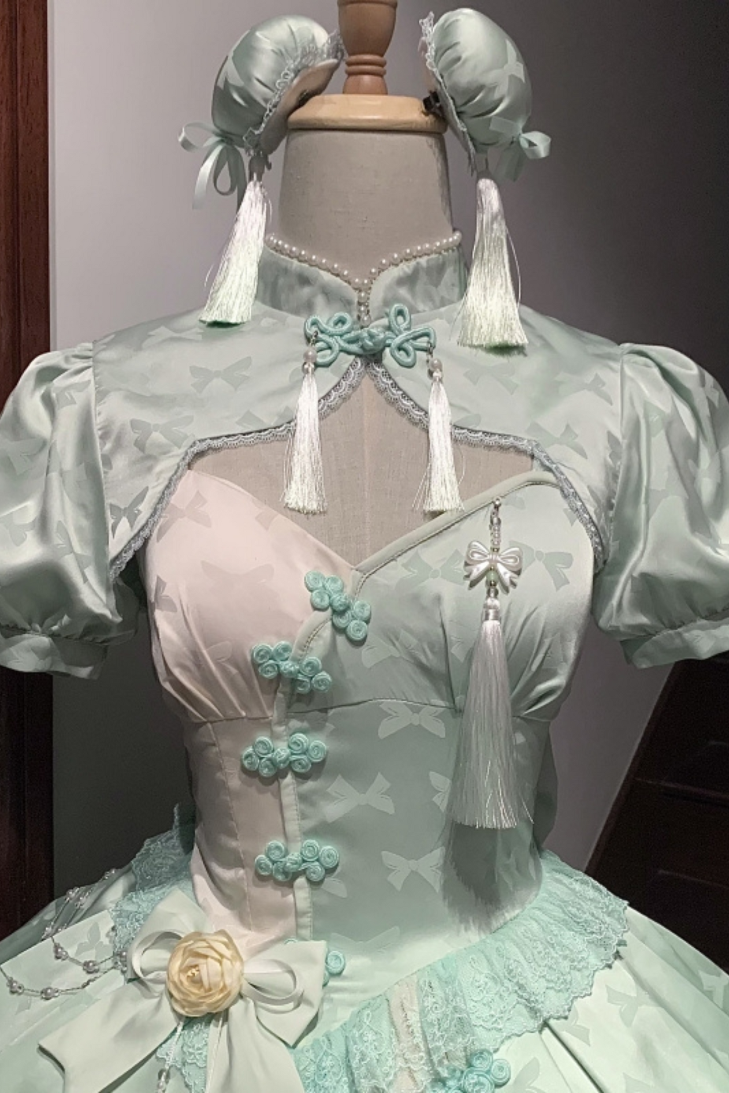 Chinese-style Smoky Lolita Dress