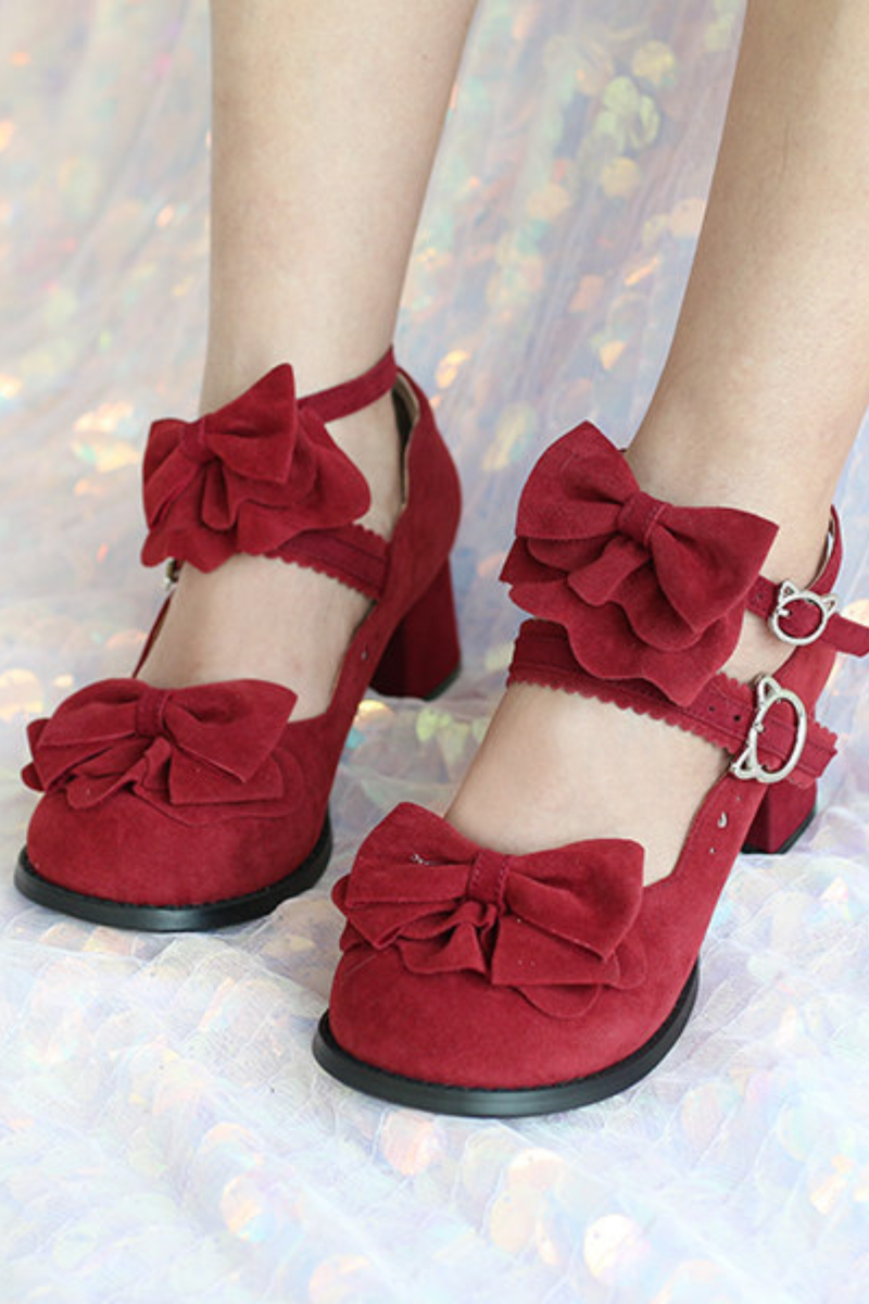 Mary Jane Mid-heel Lolita Shoes