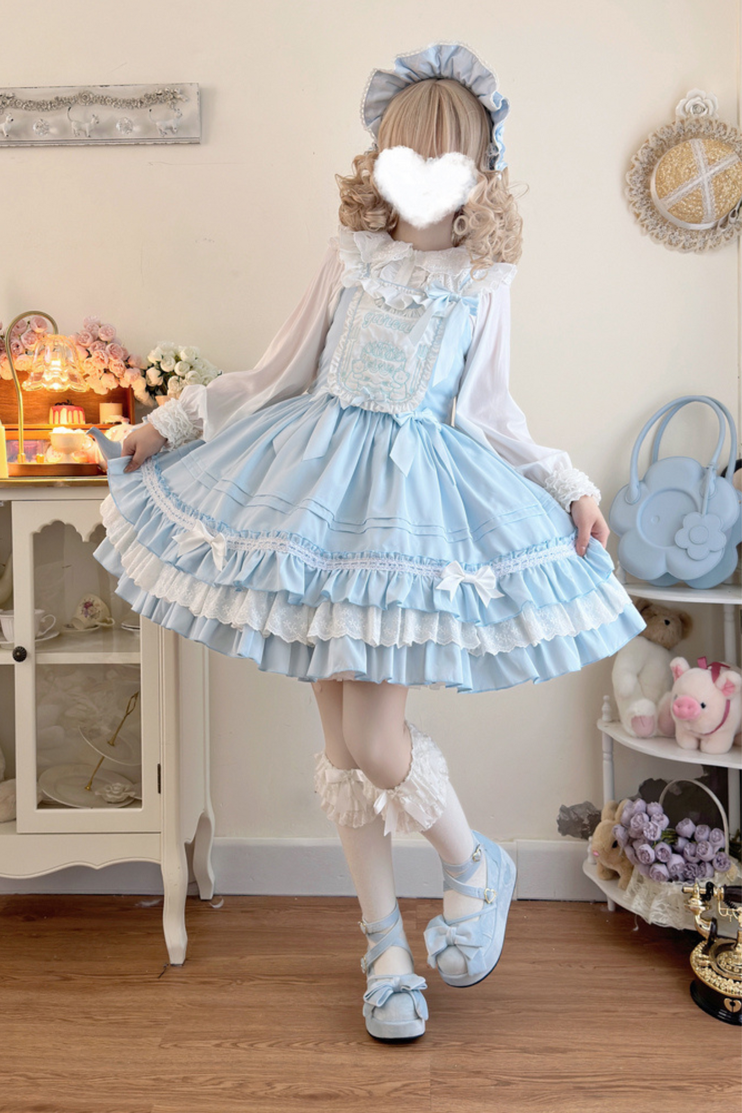 [reservations] Ribbon Ruffle Lolita Dress