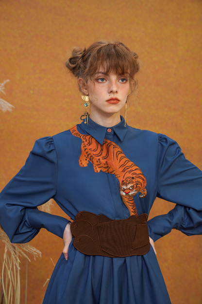 French Tiger Dress