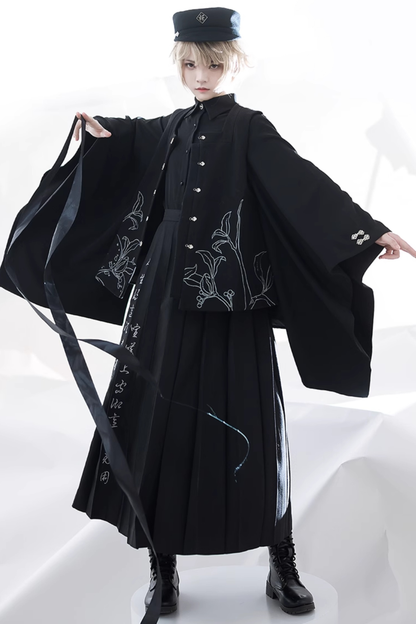 Dark Prince Big Sleeve Blouse