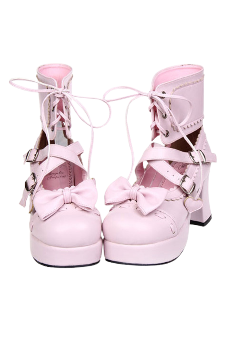 Lace-up Lolita Shoes